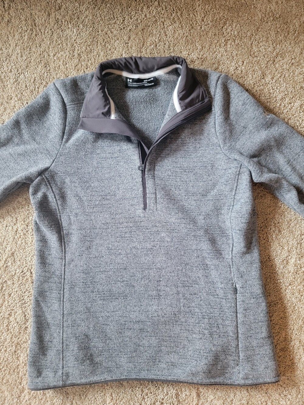Under Armour Pullover Coldgear Cozy Sweatshirt Quarter Zip